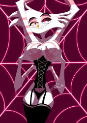 angel dust (hazbin hotel) from hazbin hotel by aisuartist