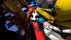 1girls 3d 4k 6futas animatronic animatronics big_penis bonnie_(fnaf) bukkake chica_(fnaf) completely_nude cum cum_in_mouth cum_in_penis cum_on_face dick dickgirl dickgirl/female female five_nights_at_freddy's five_nights_at_freddy's_2 fnaf foxy_(fnaf) freddy_(fnaf) frederika_(fnaf) futa_on_female futa_with_futa futanari fxnsfm gangbang group group_sex hand_on_penis handjob hd high_resolution licking licking_cum licking_penis mangle_(fnaf) marionette_(fnaf) masturbating masturbating_futa masturbation nude nude_female nude_futanari penis puppet_(fnaf) semen sfm source_filmmaker tongue tongue_out