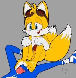 anthro anthro_only bodily_fluids canid canine cub cum dummycervine ejaculation eulipotyphlan feet foot_fetish foot_play footjob fox furry furry_only genital_fluids genitals hedgehog hi_res male male/male mammal penis sega sex sonic_(series) sonic_boom sonic_the_hedgehog sonic_the_hedgehog_(series) tails young