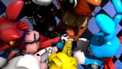 1girls 3d 4k 6futas animatronic animatronics big_penis bonnie_(fnaf) bukkake chica_(fnaf) completely_nude cum cum_in_mouth cum_in_penis cum_on_face dick dickgirl dickgirl/female female five_nights_at_freddy's five_nights_at_freddy's_2 fnaf foxy_(fnaf) freddy_(fnaf) frederika_(fnaf) futa_on_female futa_with_futa futanari fxnsfm gangbang group group_sex hand_on_penis handjob hd high_resolution licking licking_cum licking_penis mangle_(fnaf) marionette_(fnaf) masturbating masturbating_futa masturbation nude nude_female nude_futanari penis puppet_(fnaf) semen sfm source_filmmaker tongue tongue_out