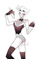 lucifer morningstar (hazbin hotel) from hazbin hotel by aisuartist