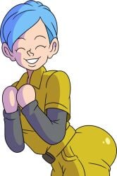 ass blue_hair bulma_briefs clothing dragon_ball dragon_ball_super dragon_ball_super_super_hero kishinpain