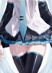 hatsune miku from vocaloid