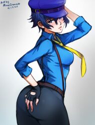 shirogane naoto from persona by minacream