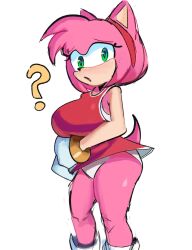 amy_rose dress female justdavefnd panties pink_fur pink_hair sonic_(series) sonic_the_hedgehog_(series) underwear