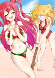 bikini kuuka_(princess_connect!) ninon_(princess_connect!) princess_connect! princess_connect!_re:dive