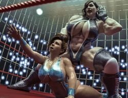 1futa 1girls 3d alcina_dimitrescu alternate_breast_size alternate_muscle_size ball_bulge balls balls_in_panties balls_under_clothes black_hair boots breasts brown_hair bulge center_opening cleavage cross-laced_footwear dickgirl exhausted female femsub flaccid futa_on_female futadom futanari grey_skin hair_pull height_difference huge_breasts huge_cock intersex larger_futanari leotard lipstick mature_female mia_winters muscular_arms muscular_futanari muscular_legs muscular_thighs on_stomach outstretched_arm panties panty_bulge penis penis_bulge penis_in_panties penis_peek penis_under_clothes resident_evil resident_evil_8:_village revealing_clothes shiny_clothes shiny_skin size_difference skimpy smaller_female squarepeg3d thick_thighs wrestling wrestling_ring