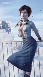 elizabeth comstock from bioshock by cheerax