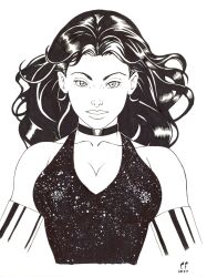 1girls amazon black_hair choker chris_foulkes curvaceous curvy curvy_female curvy_figure dc dc_comics donna_troy female heroine solo solo_female superheroine tagme themysciran voluptuous wonder_woman_(series)