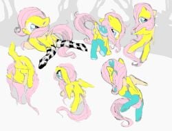 aged_down anus avvy cub female feral filly fluttershy_(mlp) friendship_is_magic furry my_little_pony pussy solo tagme young