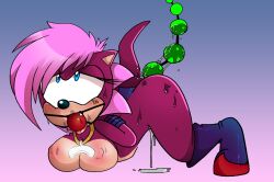 1girls anal_beads ass_juice ass_up auntymoira big_ass big_breasts female female_only furry purity sega sex_toy solo solo_female sonia_the_hedgehog sonic_(series) sonic_the_hedgehog_(series) sonic_underground