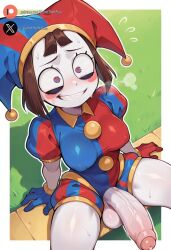 pomni from glitch productions by roxygtf