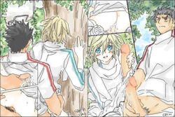 clothing comic fai_d_flowright kurogane tagme tsubasa_chronicle yaoi