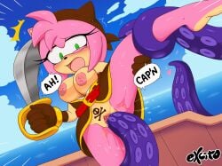 amy rose from sonic (series) by excito