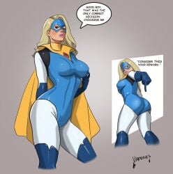 blonde blazer from dispatch (game) by varknes