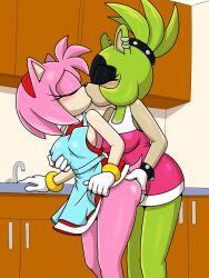 amy rose from archie comics by sonicguru