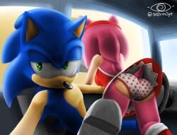 amy rose from sonic (series) by stormeye
