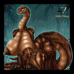 kaa from disney by deltavinny