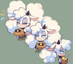lanolin the sheep from sega by motobug (artist)