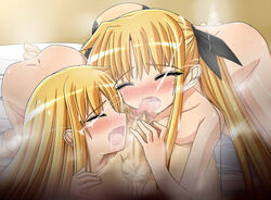 arisa_bannings fate_testarossa lyrical_nanoha mahou_shoujo_lyrical_nanoha tagme