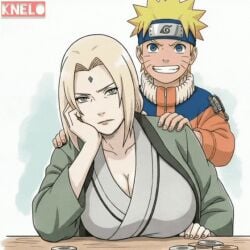 1boy 1girl age_difference ai_generated animated annoyed annoyed_expression bindi blonde_hair bored bored_expression breasts caressing_breasts clothed female forehead_jewel forehead_mark fully_clothed huge_breasts kimono knelo_grasoso large_breasts light-skinned_female light-skinned_male male mature mature_female milf naruto naruto_(classic) naruto_(series) no_sex older_female_and_younger_male parted_bangs sfw spiky_hair touching_breast tsunade uzumaki_naruto