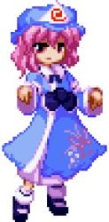 yuyuko saigyouji from m.u.g.e.n