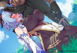 ganyu (genshin impact) from genshin impact by eldelaia