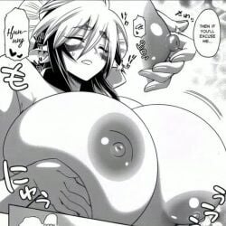 1boy 1girls ai ai_animation ai_assisted ai_generated ai_video animated big_breasts blush boob breast_grab cathyl cathyl_(monster_musume) cow female fondling_breast giant_breasts horns huge_breasts kurusu_kimihito male_massage manga massage_breasts massive_breasts minotaur monster_musume_no_iru_nichijou video
