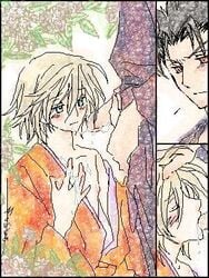 clothing comic fai_d_flowright kurogane oral_sex tagme tsubasa_chronicle yaoi