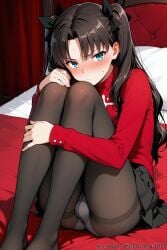 tohsaka rin from fate (series) by tehmar