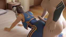 1futa 1girls 3d 3d_(artwork) all_fours alternate_costume alternate_version_available animated_version_available areolae ass assjob barefoot bed bedroom big_ass big_breasts buttjob buttjob_over_clothes capcom champion_zarya chun-li chun-li_(fortnite) chun_widow clothed clothed_female_nude_futanari crossover doggy_style faceless faceless_female faceless_futanari fortnite from_behind from_behind_position futa_on_female futanari grinding hand_on_hip hot_dogging jacket muscular muscular_futanari nipples overwatch overwatch_2 penis self_upload short_jacket size_difference sportswear street_fighter street_fighter_alpha tattoo tattooed_arm vest weightlifter_zarya zarya