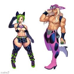 gyro zeppeli from jojo's bizarre adventure by numsnam