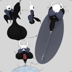 arthropod balls big_balls big_penis bodily_fluids condom cum cumshot ejaculation filled_condom genital_fluids genitals hi_res hollow_knight huge_balls huge_cock humanoid hyper hyper_balls hyper_genitalia hyper_penis leaking_precum male masturbation motion_lines multiple_images penile penile_masturbation penis precum precum_squirt protagonist_(hollow_knight) sexual_barrier_device solo sweat team_cherry thechavicgerman_(artist) vessel_(species) video_games