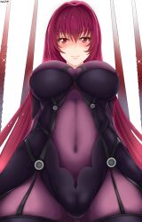 scathach (fate) from fate (series) by makudesu