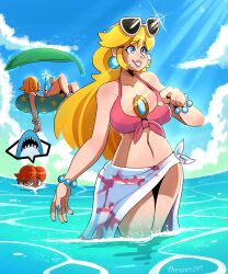 3girls big_breasts blonde_female breasts female mario_(series) nintendo princess_daisy princess_peach princess_rosalina super_mario_odyssey tagme thegreyzen