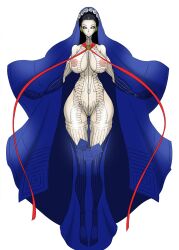 atlus big_breasts megami_tensei nipples pubic_hair shin_megami_tensei shin_megami_tensei_v sophia_(megami_tensei) thick_thighs