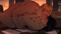 alternate_version_available boruto:_naruto_next_generations couple hyuuga_hinata kissing meow_meow naruto naruto_(series) nude office_sex uzumaki_naruto