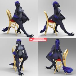 anthro bambookat feathered_dinosaur furry scalie