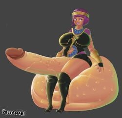 1futa balls big_balls big_breasts big_penis bottomless breasts capcom clothed clothing dark-skinned_futanari dark_skin egyptian_clothes egyptian_headdress futa_only futanari gigantic_penis gigantic_testicles huge_breasts huge_cock huge_testicles hyper hyper_balls hyper_penis menat middle_finger oversized_balls partially_clothed penis purple_hair short_hair sitting sitting_on_balls solo street_fighter street_fighter_v sweat sweaty_balls thick_thighs thighhighs veiny_penis zeltanari