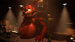 3d animated belly_expansion big_belly cum cum_inflation cumflation five_nights_at_freddy's five_nights_at_freddy's_3 foxy_(fnaf) gay inflation male male/male male_only misty_bun mp4 sfm sound source_filmmaker springtrap springtrap_(fnaf) video william_afton