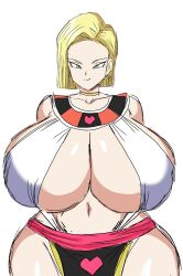 android 18 from dragon ball by momiji (artist)