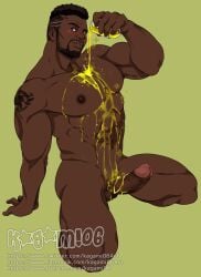 1boy african african_male baptiste boner dark-skinned_male dark_skin erect_nipples erect_penis erection hard_on healing_potion horny kagami06 looking_at_viewer male male_only melanin muscles muscular muscular_male nude overwatch posing solo squatting uncensored uncut veiny_penis yaoi