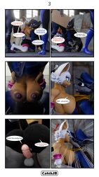 3d 3d_model anthro areola ass big_breasts blender_(software) boots breasts calebjb canid canine carmelita_fox chiropteran clothed clothing comic crossover digital_media_(artwork) duo eastern_and_western_character exposed_breasts female footwear fox fur genitals gloves hair handwear hi_res kissing krystal male male/female mammal mobian mobian_(species) mobian_bat nintendo nipples page_3 penis procyonid raccoon rouge_the_bat sega sex sly_cooper sly_cooper_(series) smooth_fur sonic_(series) sonic_adventure_2 sonic_the_hedgehog_(series) sony_corporation sony_interactive_entertainment star_fox sucker_punch_productions video_games wings