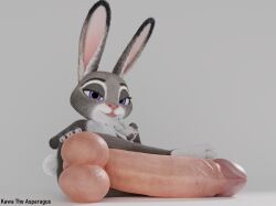 3d_(artwork) absurd_res anthro ass balls big_balls big_penis digital_media_(artwork) disney erection flat_chest fur futa_solo futanari genitals grey_body grey_fur gynomorph hand_on_butt hand_on_hip hi_res huge_balls huge_cock humanoid_genitalia humanoid_penis hyper hyper_genitalia hyper_penis intersex judy_hopps kawa_the_asparagus lagomorph legs_together leporid looking_at_viewer lying mammal multicolored_body multicolored_fur nude on_side penis pose purple_eyes rabbit realistic self_upload simple_background small_but_hung smile smiling_at_viewer solo solo_futa tongue_out two_tone_body two_tone_fur v_sign white_background white_body white_fur zootopia