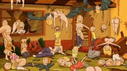 adult_swim all_the_way_through beth_smith brother_and_sister cock_slap cunnilingus huge_ass huge_breasts incest jerry_smith milf morty_smith mother_and_son orgy rick_and_morty standing_69 summer_smith tentacle vylfgor