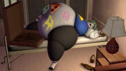 bbw big_breasts breasts female huge_breasts kingofthekabuto overweight queenofthekabuto tagme thick_thighs wide_hips