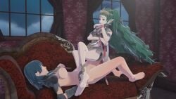 1futa 1girls 3d animated areola barefoot breasts byleth_(fire_emblem) byleth_(fire_emblem)_(female) couch couch_sex duo duo_focus feet fire_emblem fire_emblem:_three_houses futa_on_female futanari hipminky large_breasts large_penis light-skinned_female light_skin nintendo nipples pale-skinned_female pale-skinned_futanari petite sex small_breasts sothis_(fire_emblem) sound sound_effects toes vaginal vaginal_penetration vaginal_sex video