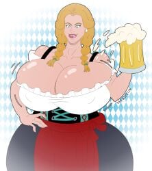 1girls barmaid big_ass big_breasts big_thighs blonde_hair breasts brustilda bust busty chest curvaceous curvy curvy_figure digital_media_(artwork) drawsputin enormous_breasts female german german_female gigantic_breasts hips hourglass_figure huge_ass huge_breasts huge_thighs large_ass large_breasts large_thighs legs light-skinned_female light_skin massive_breasts mature mature_female mommy oktoberfest original_character pawg slim_waist thick thick_hips thick_legs thick_thighs thighs voluptuous waist waitress wide_hips wide_thighs