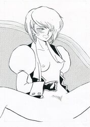 capcom gyakuten_saiban karuma_mei monochrome tagme