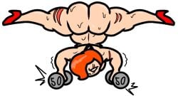 big_ass big_butt flexible flexing_arms flexing_muscles strength theycallmez